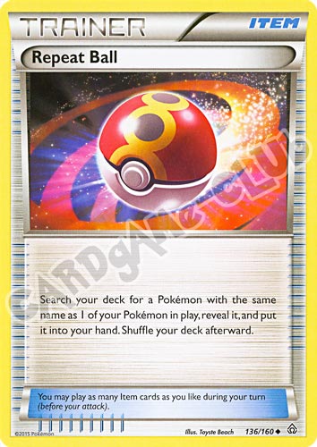136 / 164 Repeat Ball non comune normale (EN) -NEAR MINT-