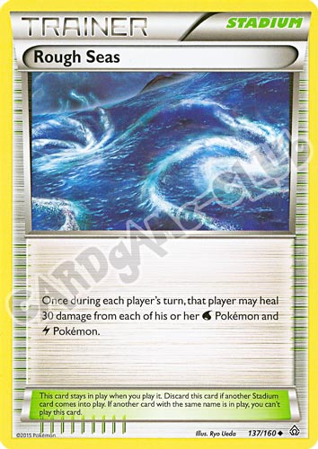 137 / 164 Rough Seas non comune normale (EN) -NEAR MINT-
