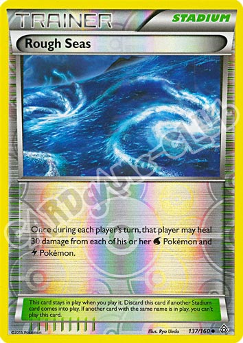 137 / 164 Rough Seas non comune foil reverse (EN) -NEAR MINT-