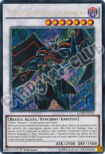 LC5D-IT132 Maestro Armatura Alanera rara segreta 1a Edizione (IT) -NEAR MINT-