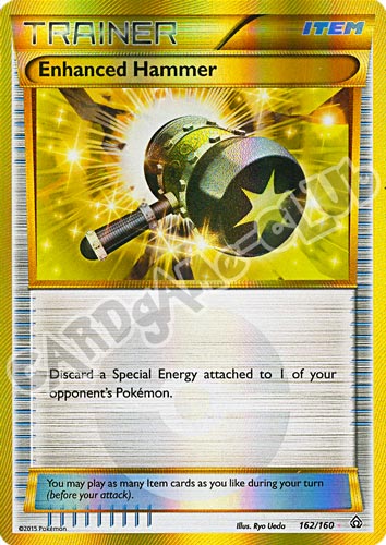 162 / 164 Enhanced Hammer rara segreta foil (EN) -NEAR MINT-