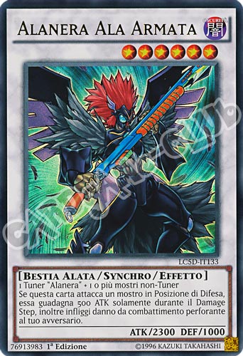 LC5D-IT133 Alanera Ala Armata ultra rara 1a Edizione (IT) -NEAR MINT-