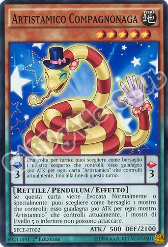 SECE-IT002 Artistamico Compagnonaga comune 1a edizione (IT) -NEAR MINT-