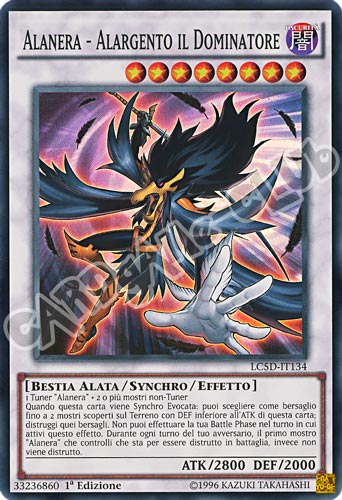 LC5D-IT134 Alanera - Alargento il Dominatore super rara 1a Edizione (IT) -NEAR MINT-