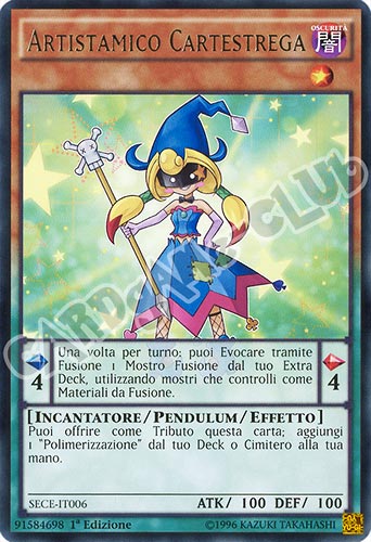 SECE-IT006 Artistamico Cartestrega rara 1a edizione (IT)  -GOOD-