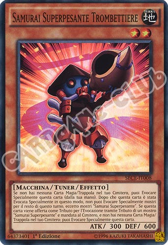 SECE-IT008 Samurai Superpesante Trombettiere super rara 1a edizione (IT) -NEAR MINT-