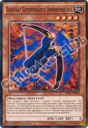 SECE-IT009 Samurai Superpesante Animaperfora comune 1a edizione (IT) -NEAR MINT-