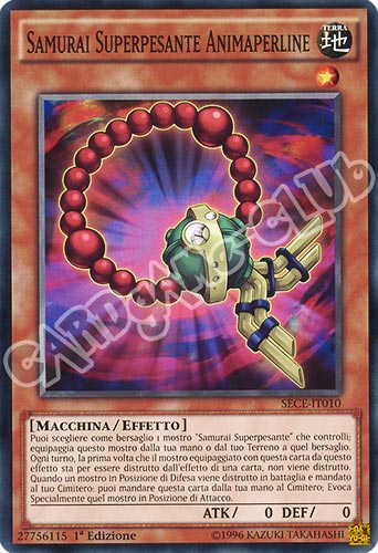 SECE-IT010 Samurai Superpesante Animaperline comune 1a edizione (IT) -NEAR MINT-