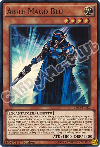 SECE-IT032 Abile Mago Blu super rara 1a edizione (IT) -NEAR MINT-