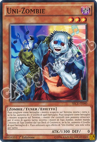 SECE-IT040 Uni-Zombie comune 1a edizione (IT) -NEAR MINT-
