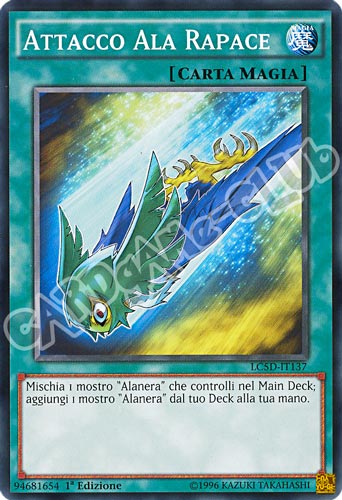 LC5D-IT137 Attacco Ala Rapace comune 1a Edizione (IT) -NEAR MINT-
