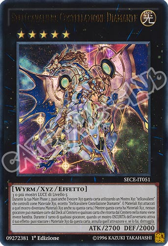 SECE-IT051 Stellcavaliere Costellazione Diamante ultra rara 1a edizione (IT)  -GOOD-