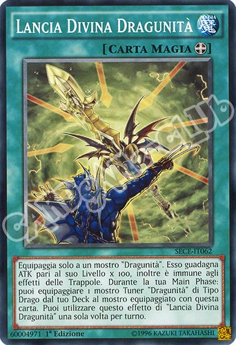 SECE-IT062 Lancia Divina Dragunita' comune 1a edizione (IT) -NEAR MINT-
