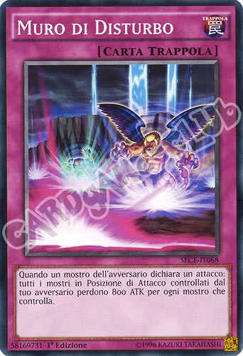 SECE-IT068 Muro di Disturbo comune 1a edizione (IT) -NEAR MINT-