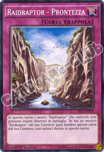 SECE-IT070 Raidraptor - Prontezza comune 1a edizione (IT) -NEAR MINT-