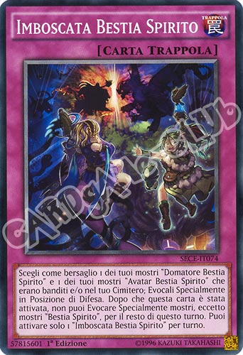 SECE-IT074 Imboscata Bestia Spirito comune 1a edizione (IT) -NEAR MINT-