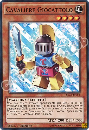 SECE-IT093 Cavaliere Giocattolo comune 1a edizione (IT) -NEAR MINT-