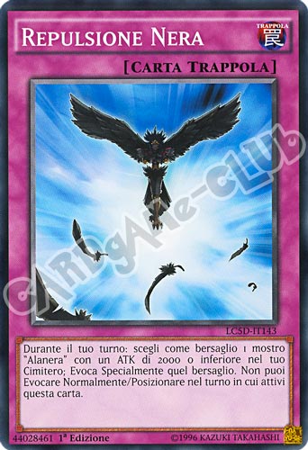 LC5D-IT143 Repulsione Nera comune 1a Edizione (IT) -NEAR MINT-