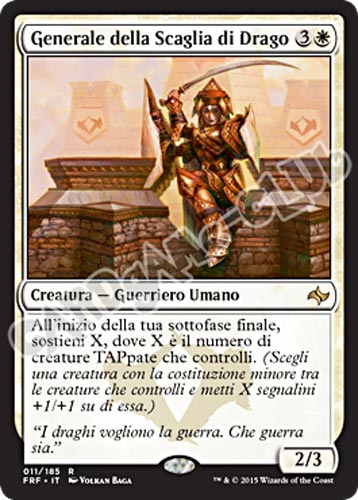 011 / 185 Generale della Scaglia di Drago rara (IT)