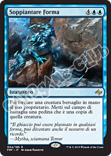 054 / 185 Soppiantare Forma rara (IT)