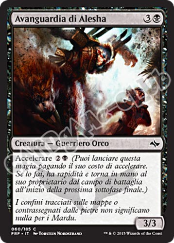 060 / 185 Avanguardia di Alesha comune (IT)