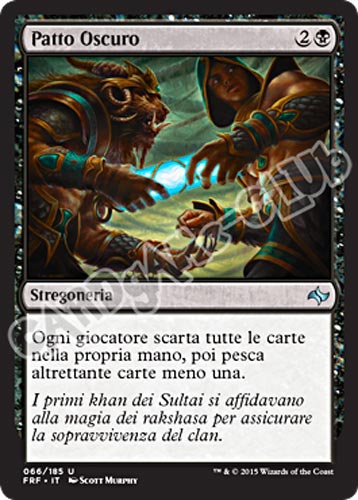 066 / 185 Patto Oscuro non comune (IT)