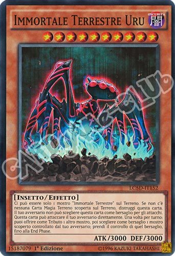 LC5D-IT152 Immortale Terrestre Uru super rara 1a Edizione (IT) -NEAR MINT-