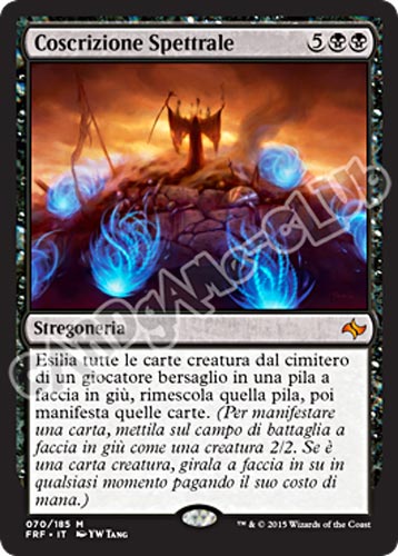 070 / 185 Coscrizione Spettrale rara mitica (IT)