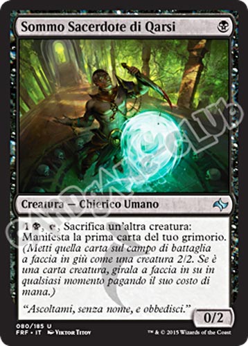 080 / 185 Sommo Sacerdote di Qarsi non comune (IT)