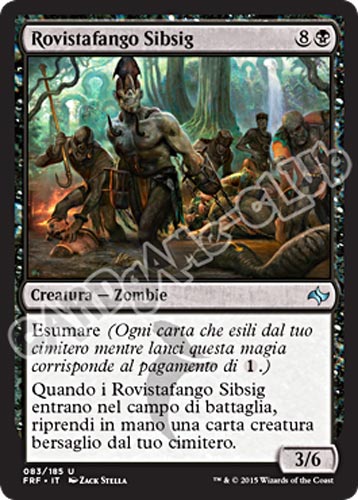 083 / 185 Rovistafango Sibsig non comune (IT)