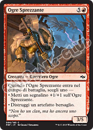 096 / 185 Ogre Sprezzante comune (IT)