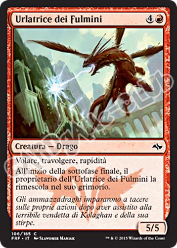 106 / 185 Urlatrice dei Fulmini comune (IT)