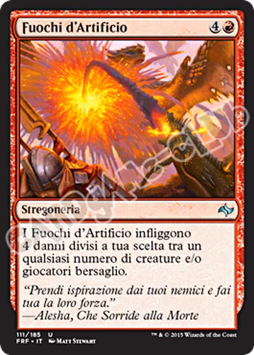 111 / 185 Fuochi d'Artificio non comune (IT)