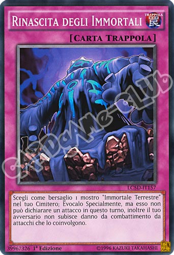 LC5D-IT157 Rinascita degli Immortali comune 1a Edizione (IT) -NEAR MINT-