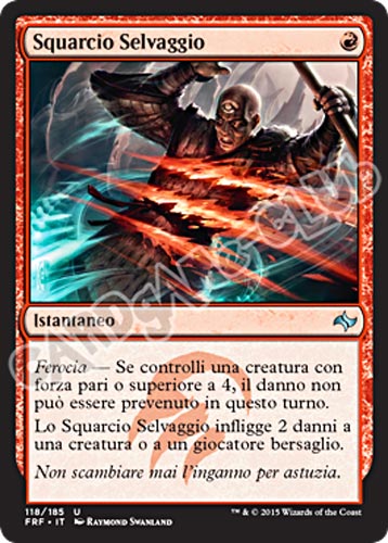 118 / 185 Squarcio Selvaggio non comune (IT)