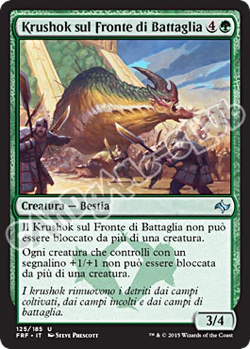 125 / 185 Krushok sul Fronte di Battaglia non comune (IT)