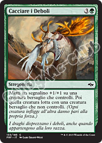 133 / 185 Cacciare i Deboli comune (IT)