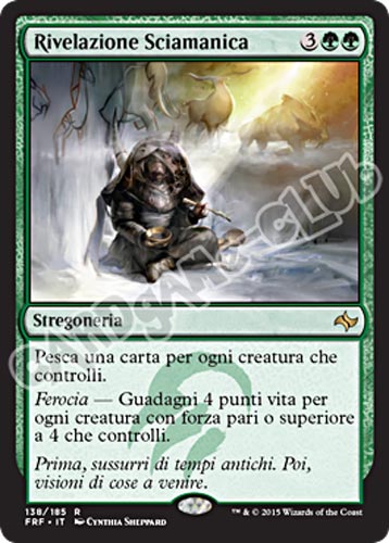 138 / 185 Rivelazione Sciamanica rara (IT)