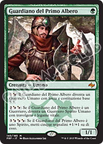 143 / 185 Guardiano del Primo Albero rara mitica (IT)