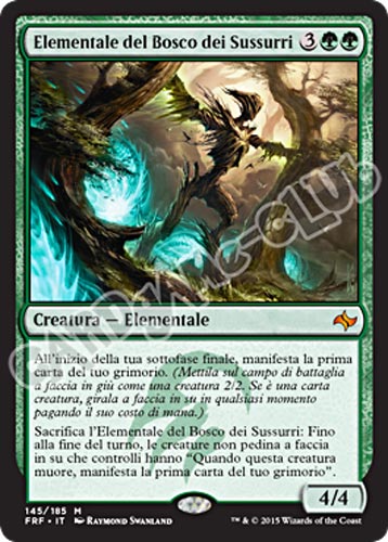 145 / 185 Elementale del Bosco dei Sussurri rara mitica (IT)