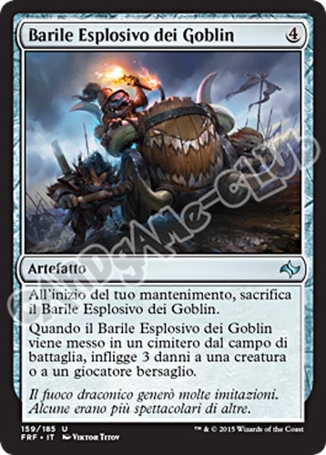 159 / 185 Barile Esplosivo dei Goblin non comune (IT)
