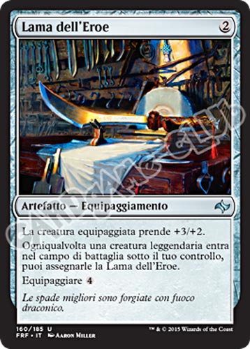 160 / 185 Lama dell'Eroe non comune (IT)