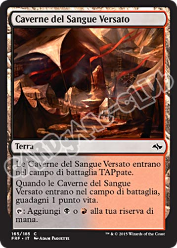 165 / 185 Caverne del Sangue Versato comune (IT)