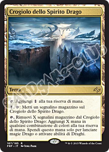 167 / 185 Crogiolo dello Spirito Drago rara (IT)
