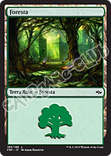 185 / 185 Foresta comune foil (IT)