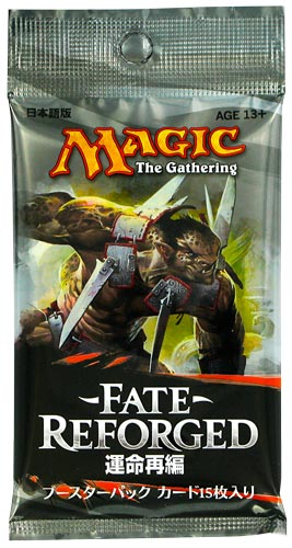 Fate Reforged versione Japan busta 15 carte (JP)