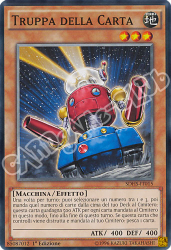 SDHS-IT015 Truppa della Carta comune 1a edizione (IT) -NEAR MINT-