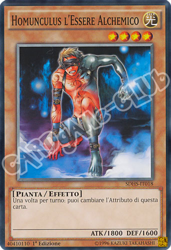 SDHS-IT018 Homunculus l'Essere Alchemico comune 1a edizione (IT) -NEAR MINT-