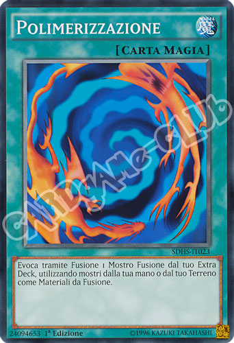 SDHS-IT023 Polimerizzazione comune 1a edizione (IT) -NEAR MINT-