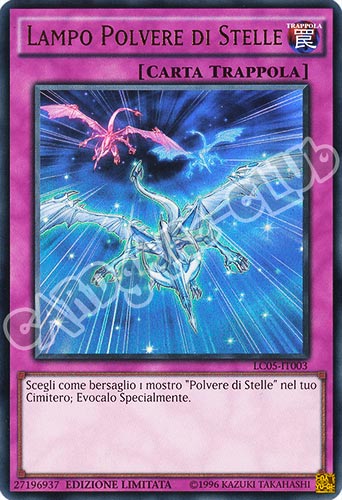 LC05-IT003 Lampo Polvere di Stelle ultra rara Edizione Limitata (IT) -NEAR MINT-